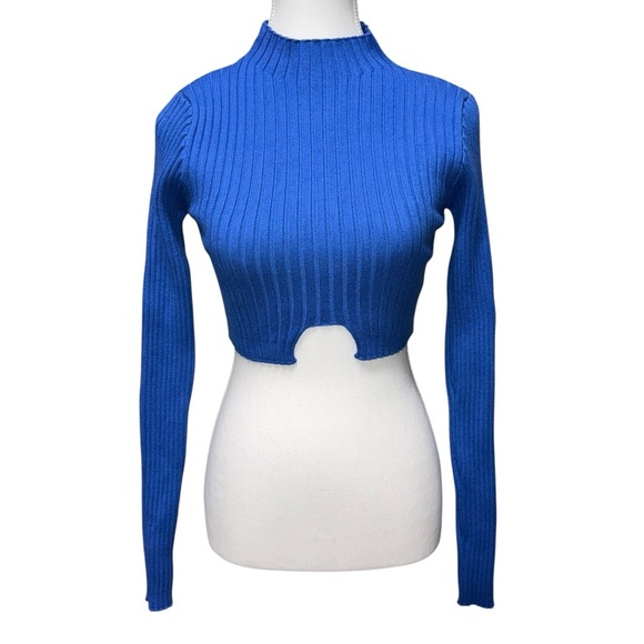 Edikted Bonnie Rib Crop Sweater - Picture 3 of 6